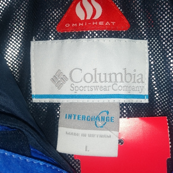 Columbia Nordic Point III Interchange Blue Men's Winter Jacket Size Large NWT! - Picture 2 of 6